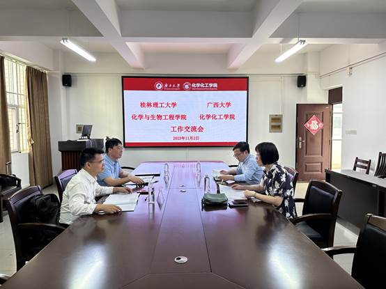 桂林理工大学化学与生物工程学院到bwin必赢官网考察调研