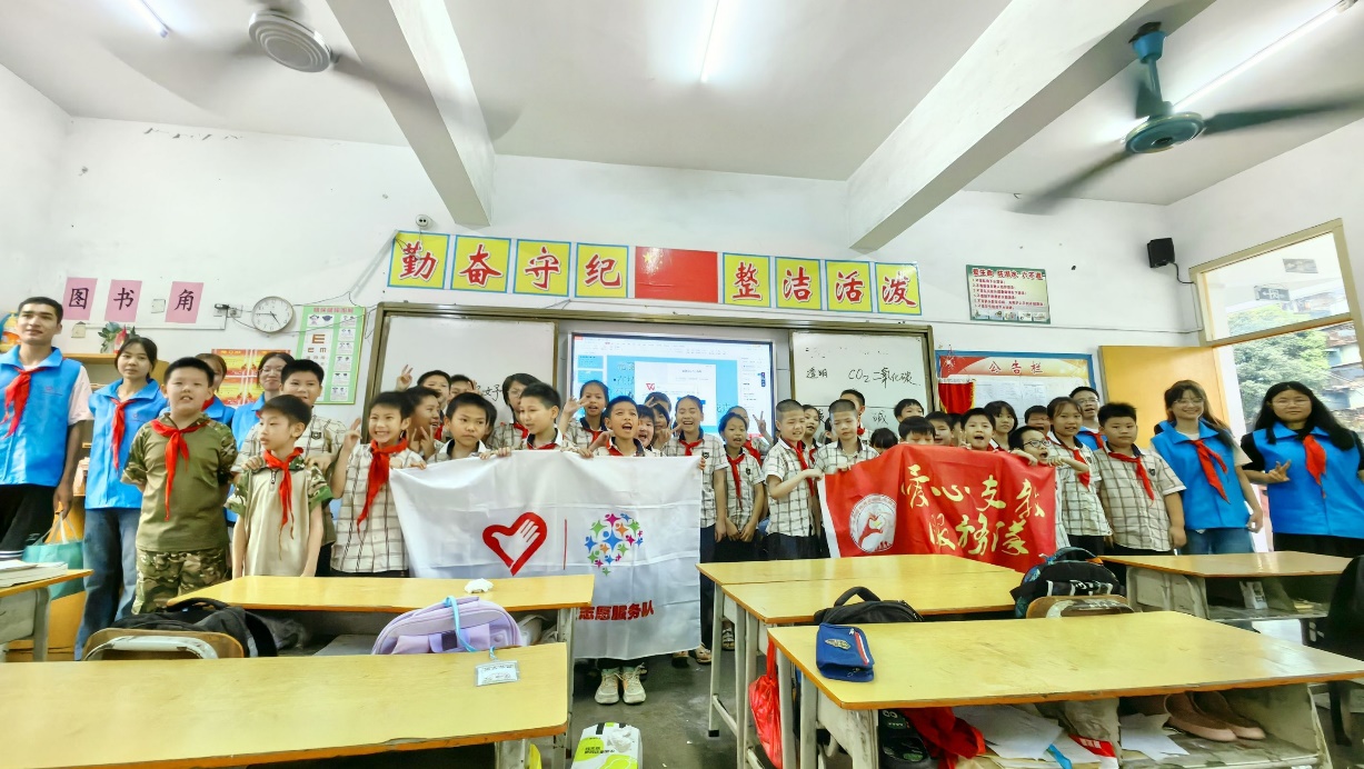 爱心支教行 浇筑科学梦——bwin必赢官网爱心支教服务队开展支教活动